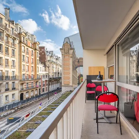 Apartment Modern 2bd W Balconymenilmontant *